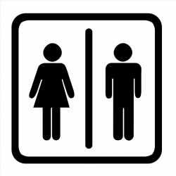 Bathroom Signs Clipart | Free download best Bathroom Signs ...