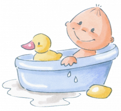 baby in tub.png | Pinterest | Clip art, Babies and Baby cards