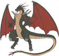 Clipart dragon dark dragon - Graphics - Illustrations - Free ...