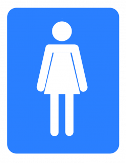 Public Domain Clip Art Image | Women bathroom | ID: 13528462216772 ...