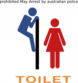 Toilet Warning Sign Clip Art at Clker.com - vector clip art online ...
