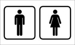 28 Best Male and Female bathroom signs images in 2016 | Bath ...