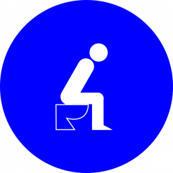 Sitting On Toilet Clip Art at Clker.com - vector clip art online ...