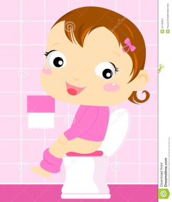 girl toilet clipart - Google Search | something small ...