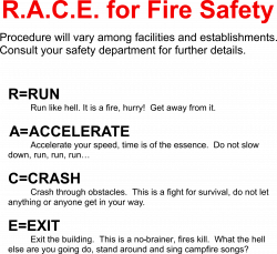 Clipart - RACE for Fire Safety 2
