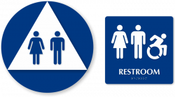 Accessible Restroom Signs