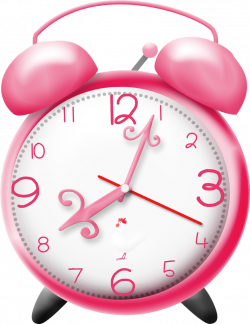 emeto_Optimistic_clock pink.png | Pinterest | Clip art, Scrapbooking ...