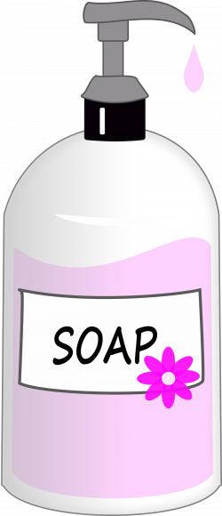 Clipart - Pink Liquid Soap
