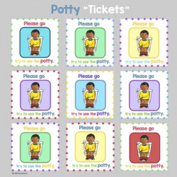Bathroom Routine Chart BOY (A Positive and Fun Approach to Potty Training)