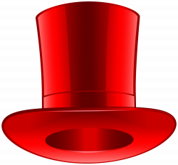 Red Top Hat PNG Clip Art - Best WEB Clipart