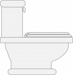 Clipart - Toilet (Seat Closed)