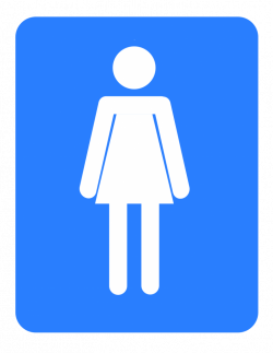 Womens Bathroom Sign Clip Art. Man And Women Wc Stock Vectors ...