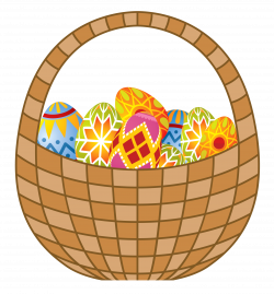Easter Eggs and Basket PNG Clipart | Gallery Yopriceville - High ...