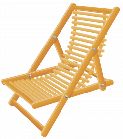 Wooden Beach Chair Transparent PNG Clip Art Image | Gallery ...