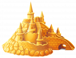 Transparent Sand Castle PNG Clipart | Gallery Yopriceville - High ...
