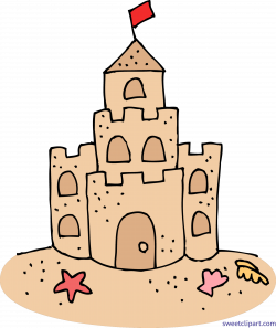 28+ Collection of Cute Sand Castle Clipart | High quality, free ...