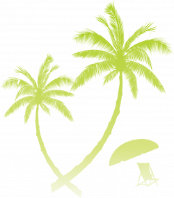 Sunset Beach Clip art - Coconut tree pattern 1132*1293 transprent ...