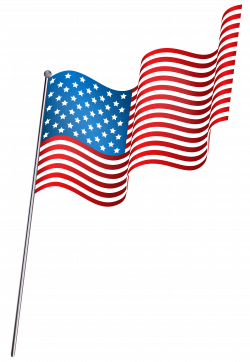 American Waving Flag PNG Clip Art | Gallery Yopriceville - High ...