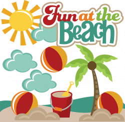 Fun At The Beach SVG Collection beach svg files cutting files for ...