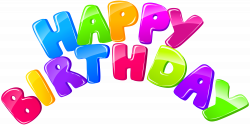 Happy Birthday PNG Clip Art Image | Gallery Yopriceville - High ...