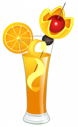 Orange Cocktail PNG Clipart Picture | Gallery Yopriceville - High ...