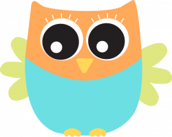 Pinterest Owl Whimsical Clip Art - Modern Clipart •
