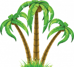 Beach Palm Tree Clip Art (id: 58696) - Buzzerg.com