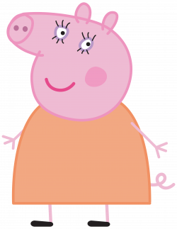 Mummy Pig Peppa Pig Transparent PNG Image | Gallery Yopriceville ...