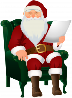 Santa Claus Sitting PNG Clip Art Image | Gallery Yopriceville ...