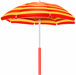 Striped Beach Umbrella PNG Clip Art Image | Gallery Yopriceville ...