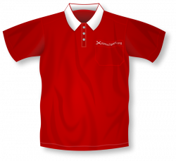 Free Clipart: Red Polo Shirt | Objects | Merlin2525 | Red ...