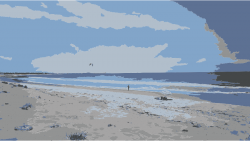 Clipart - Beach Day Horizon