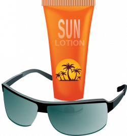 Sunglasses With Sun Tan Lotion Clip Art at Clker.com - vector clip ...