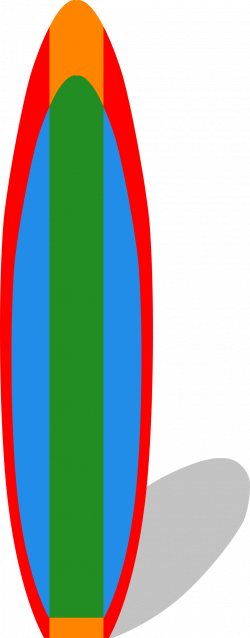 Clipart - surfboard