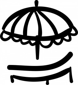Umbrella Hand Drawn Beach Tool Svg Png Icon Free Download (#18066 ...