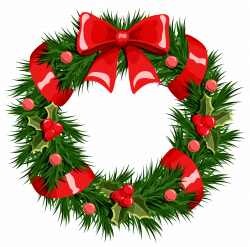 Transparent Christmas Wreath PNG Clipart | Gallery Yopriceville ...