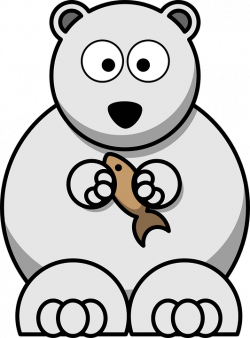 Mammal clipart snow bear - Pencil and in color mammal clipart snow bear