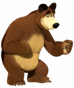 Masha and the Bear Bear Transparent PNG Clip Art Image | Gallery ...