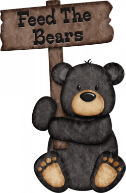 jss_happycamper_black bear 3.png | Happy campers, Bears and Clip art