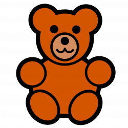 clipartist.net » Clip Art » pitr teddy bear icon xmas christmas SVG