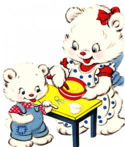 mother+and+son+bear+cooking.png (570×672) | art | Pinterest ...