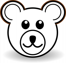 Bear Head Clipart Black And White | Clipart Panda - Free Clipart Images