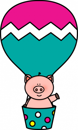 Pig In A Hot Air Balloon