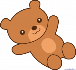 Teddy Bear 4 Brown Clip Art - Sweet Clip Art