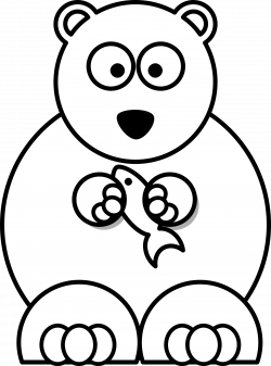 Teddy bear black and white teddy bear black and white clipart 4 ...