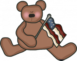 PATRIOTIC TEDDY BEAR CLIP ART | CLIP ART - PATRIOTIC - CLIPART ...