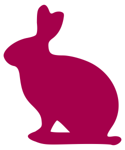 Bunny Rabbit Silhouette at GetDrawings.com | Free for personal use ...