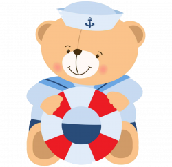 sailor-bear-pretty-clipart-004.png (1280×1240) | imagenes ...