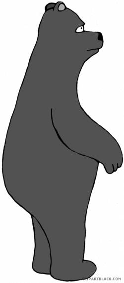 Standing Bear Clipart - ClipartBlack.com
