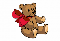 Bear Clip Teddy - Teddy Bear Toy Clipart Free PNG Images ...